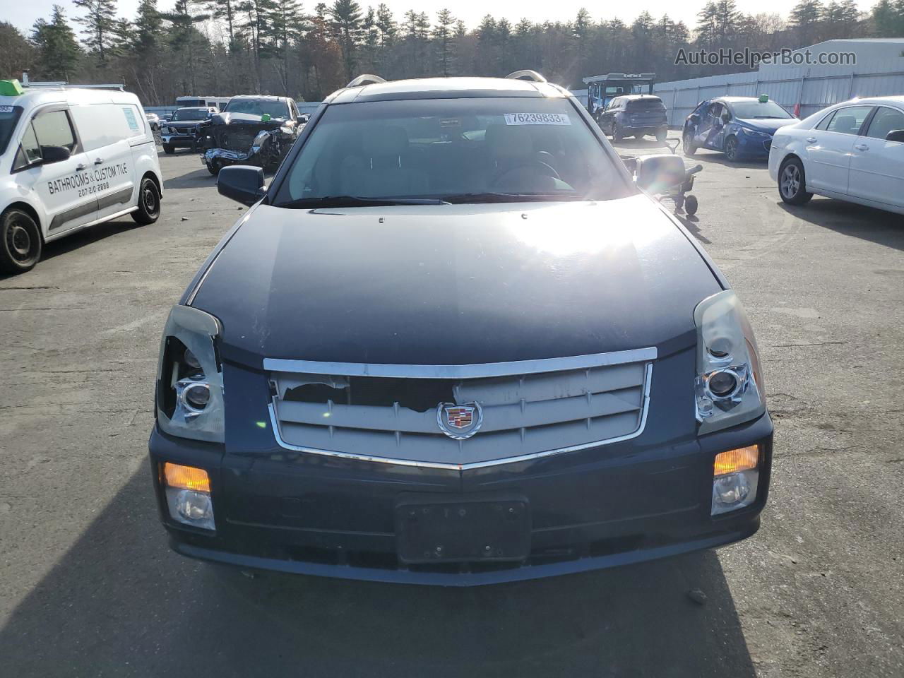 2008 Cadillac Srx  Blue vin: 1GYEE437280182653