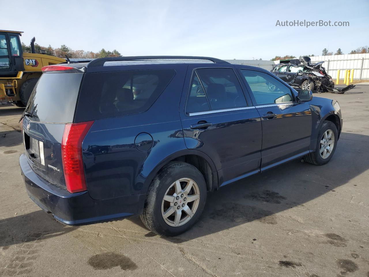 2008 Cadillac Srx  Blue vin: 1GYEE437280182653