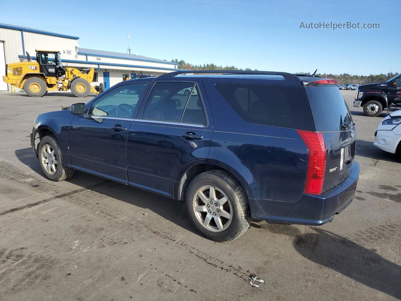 2008 Cadillac Srx  Blue vin: 1GYEE437280182653