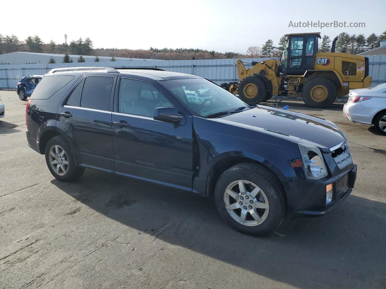 2008 Cadillac Srx  Blue vin: 1GYEE437280182653