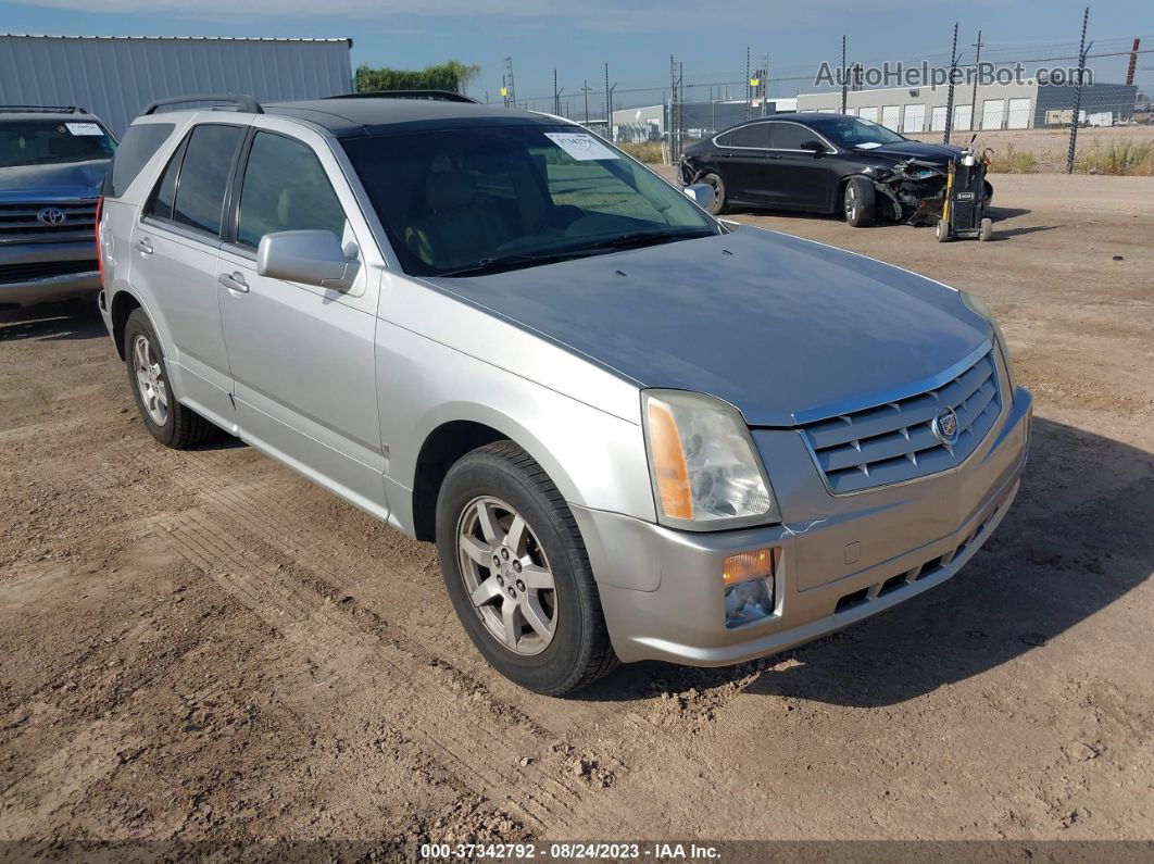 2008 Cadillac Srx Awd Silver vin: 1GYEE437280197847