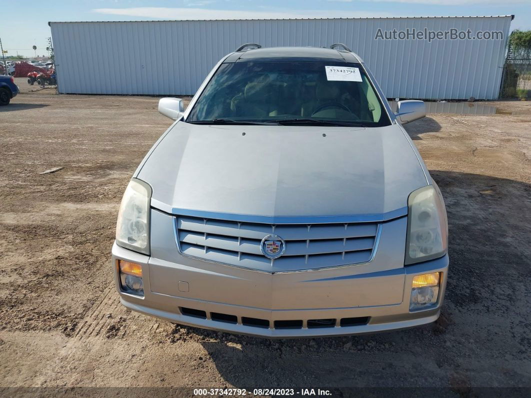 2008 Cadillac Srx Awd Silver vin: 1GYEE437280197847