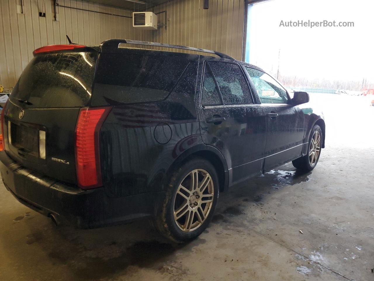 2008 Cadillac Srx  Черный vin: 1GYEE437380136202