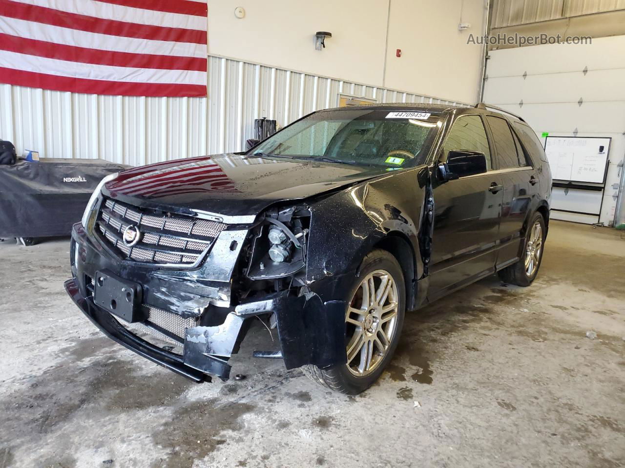 2008 Cadillac Srx  Черный vin: 1GYEE437380136202