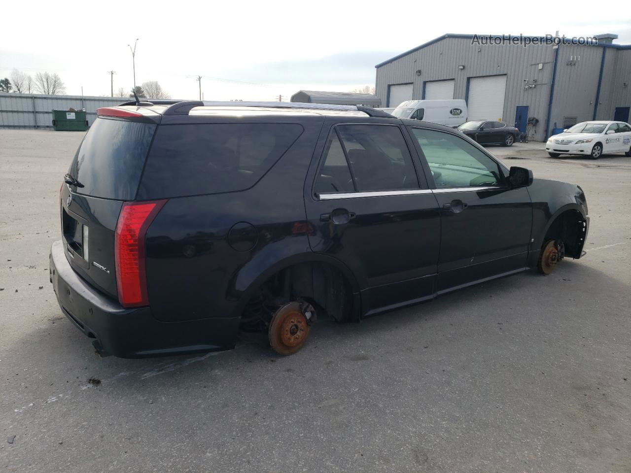 2008 Cadillac Srx  Black vin: 1GYEE437480131722