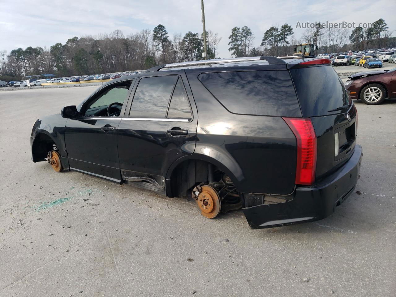 2008 Cadillac Srx  Black vin: 1GYEE437480131722