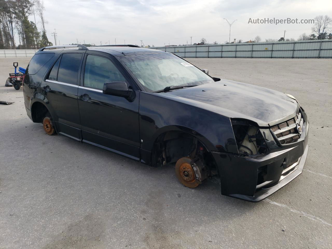 2008 Cadillac Srx  Black vin: 1GYEE437480131722