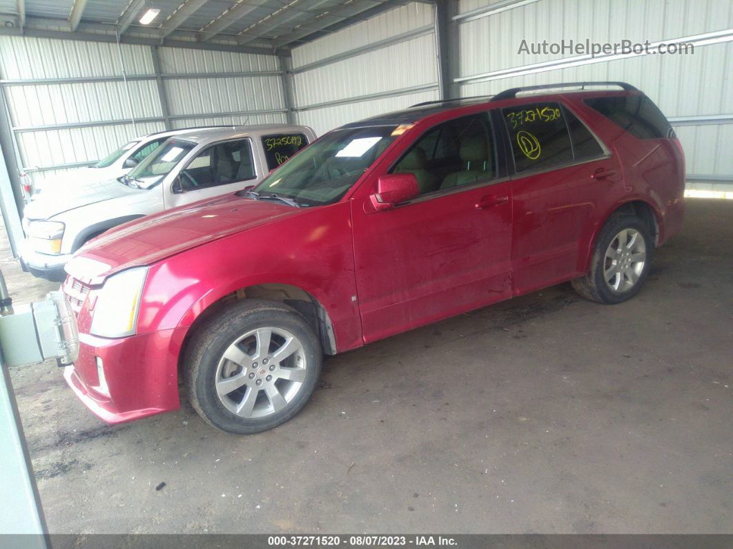 2008 Cadillac Srx Awd Red vin: 1GYEE437480182623