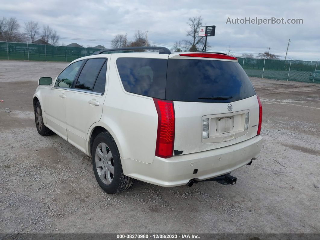 2008 Cadillac Srx V6 White vin: 1GYEE437580148707