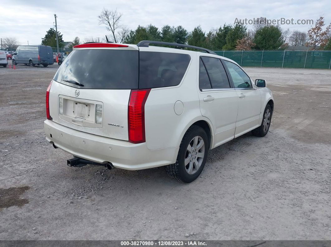 2008 Cadillac Srx V6 White vin: 1GYEE437580148707