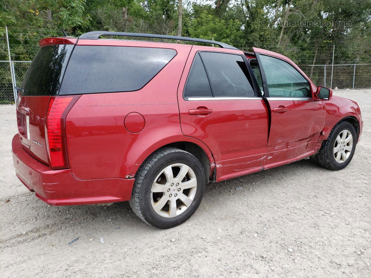 2008 Cadillac Srx  Red vin: 1GYEE437580151221