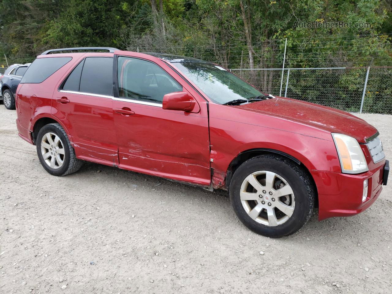 2008 Cadillac Srx  Red vin: 1GYEE437580151221