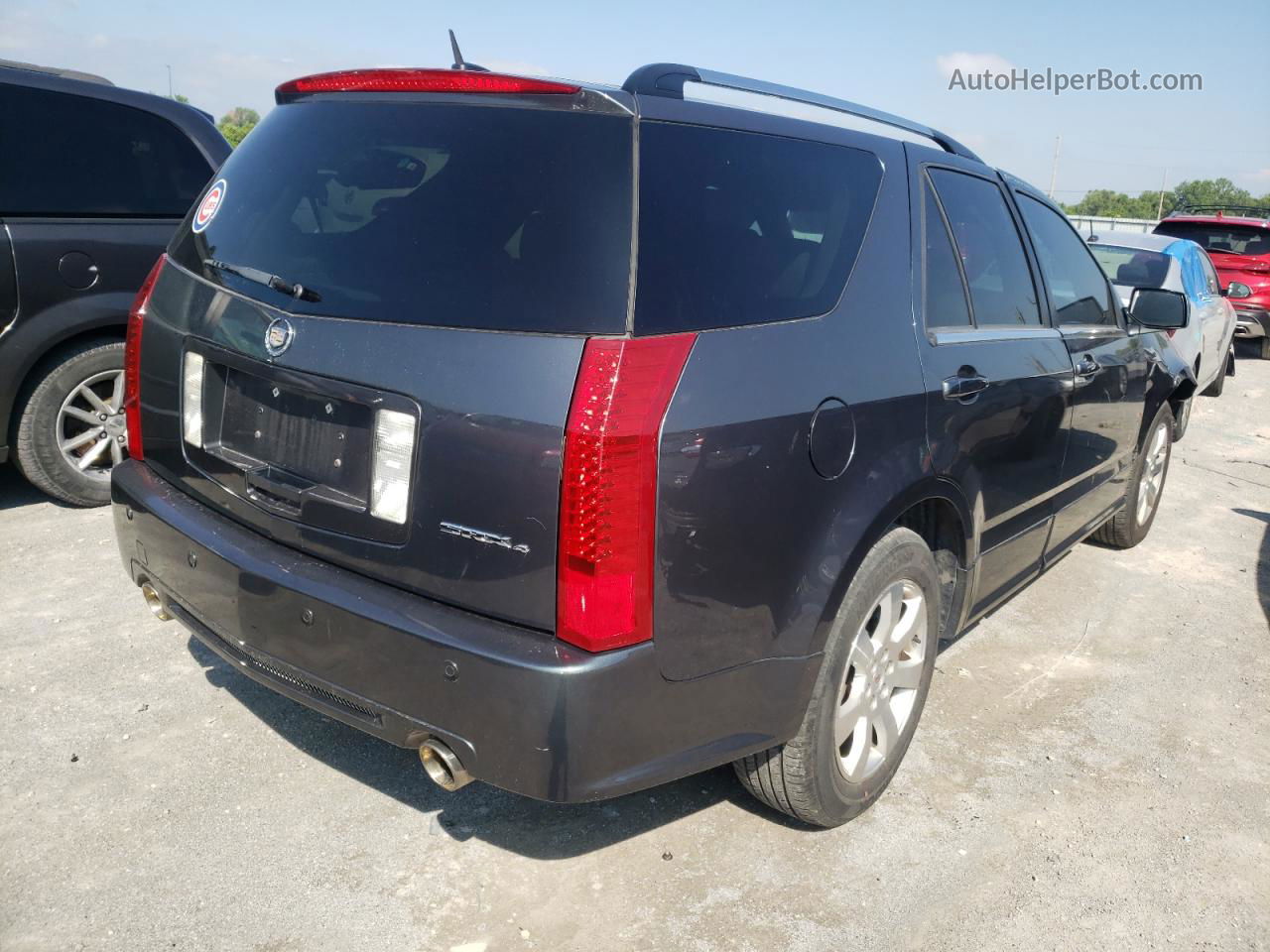 2008 Cadillac Srx  Gray vin: 1GYEE437580189659