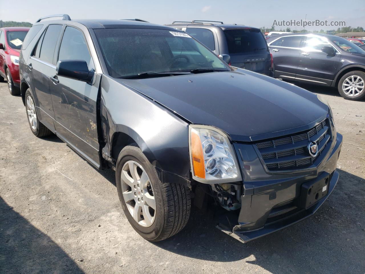 2008 Cadillac Srx  Gray vin: 1GYEE437580189659