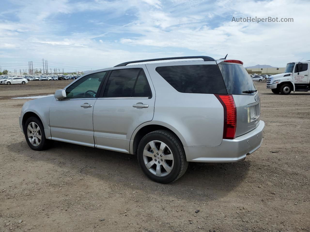 2008 Cadillac Srx Gray vin: 1GYEE437680154869