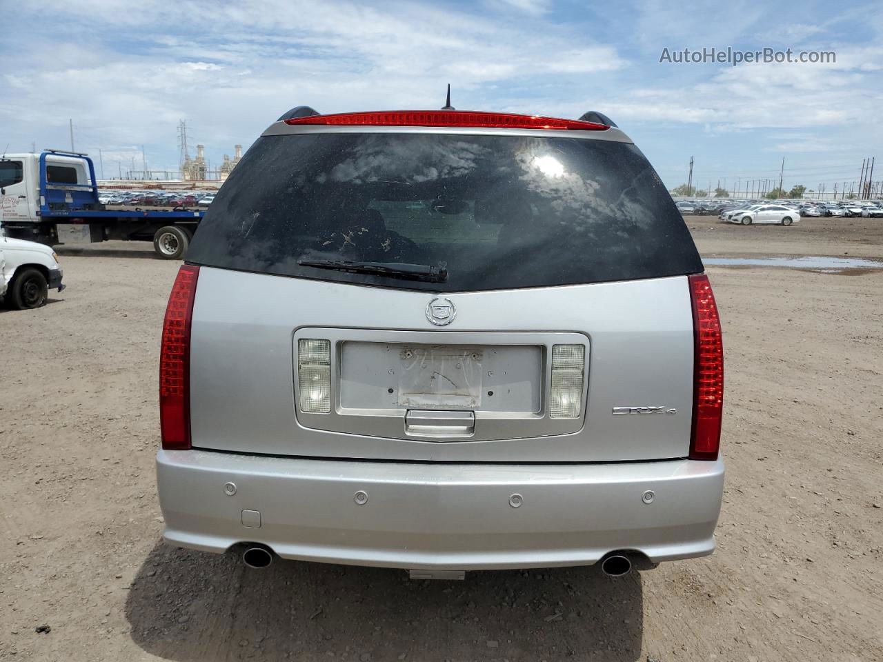 2008 Cadillac Srx Gray vin: 1GYEE437680154869