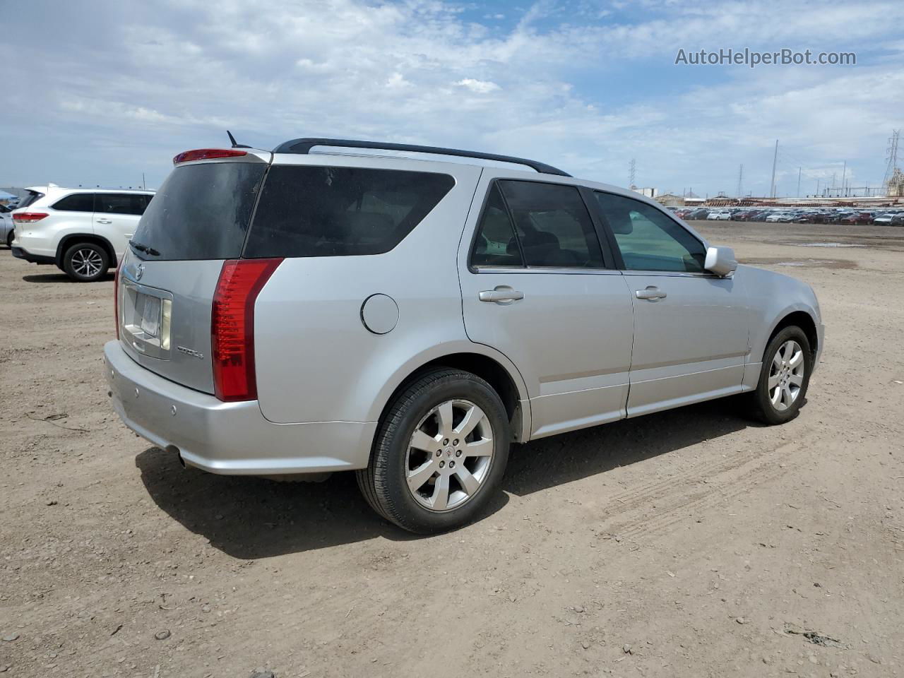 2008 Cadillac Srx Gray vin: 1GYEE437680154869