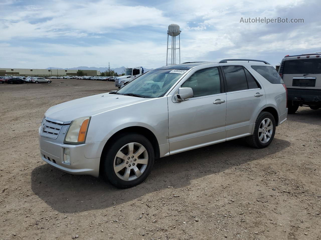 2008 Cadillac Srx Gray vin: 1GYEE437680154869