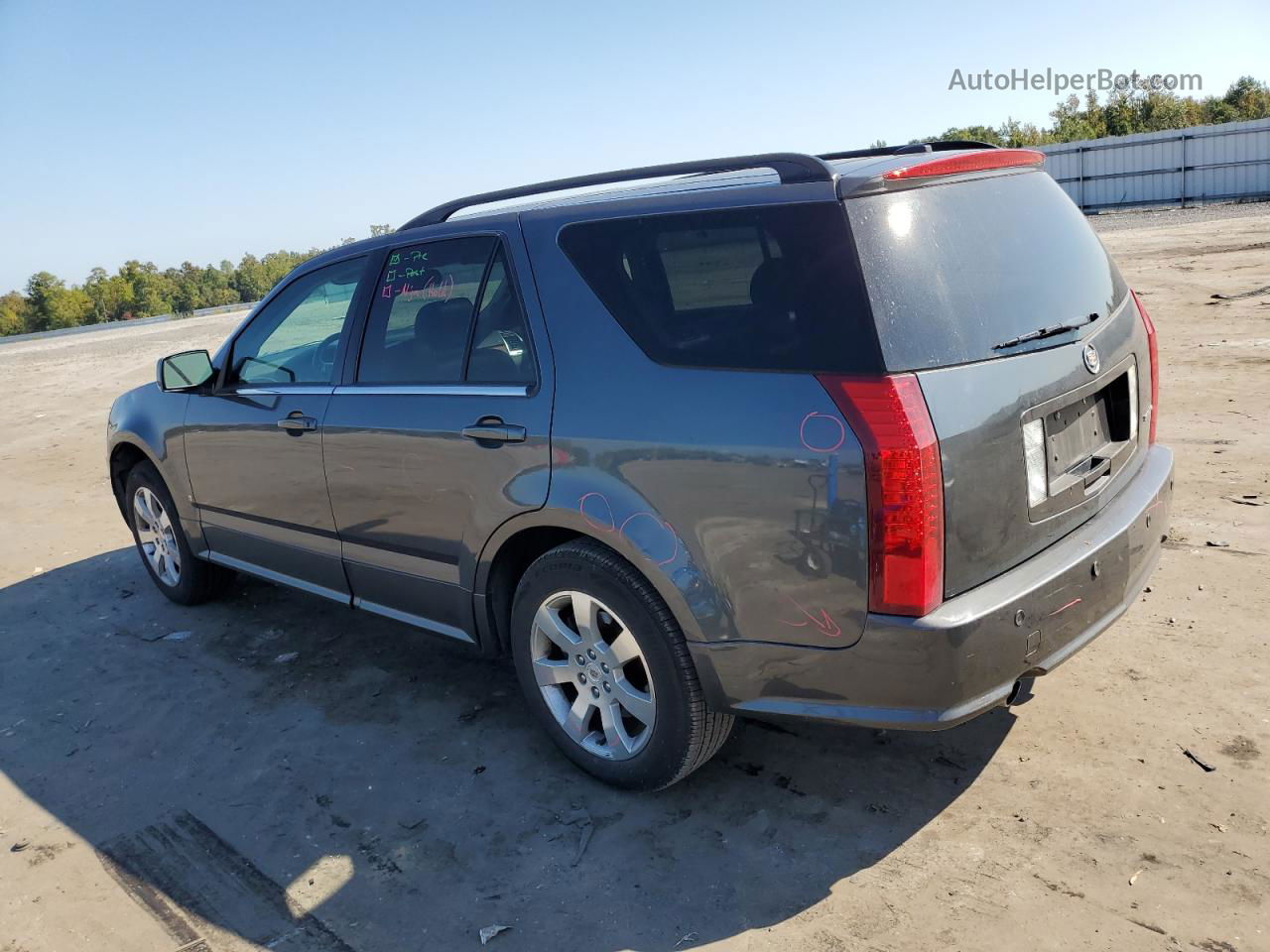 2008 Cadillac Srx  Gray vin: 1GYEE437780179635