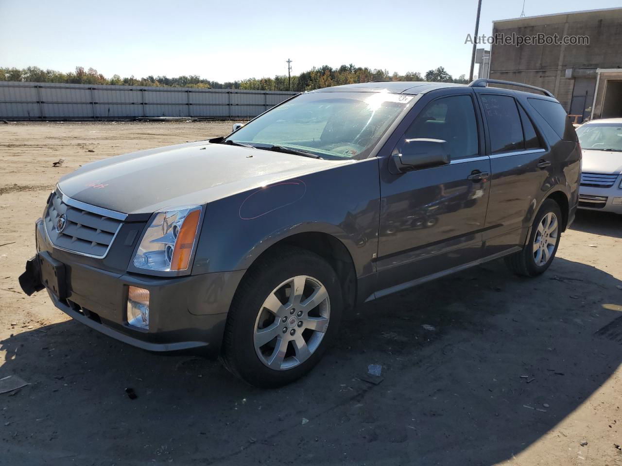 2008 Cadillac Srx  Gray vin: 1GYEE437780179635