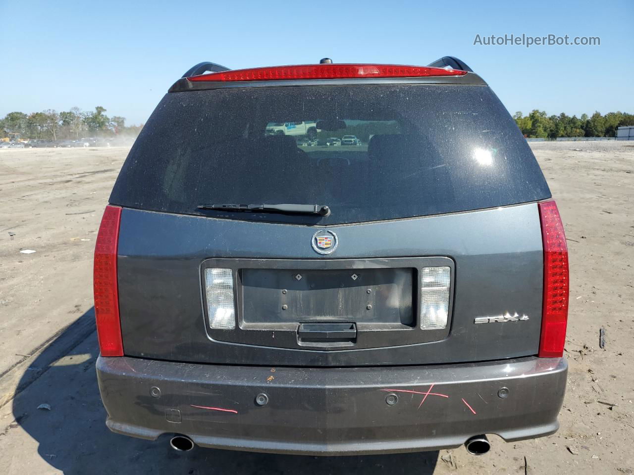 2008 Cadillac Srx  Gray vin: 1GYEE437780179635