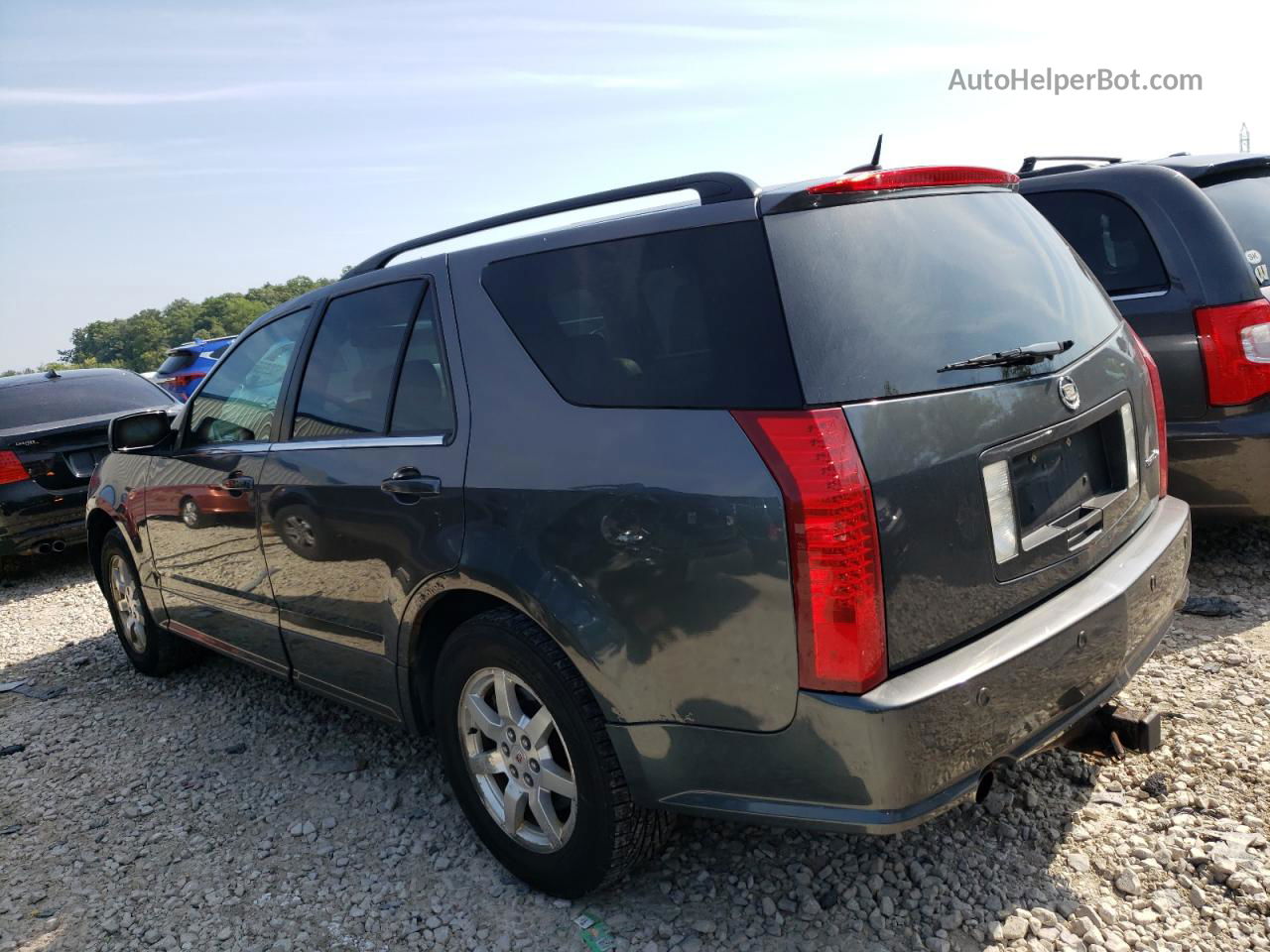 2008 Cadillac Srx  Black vin: 1GYEE437780195155