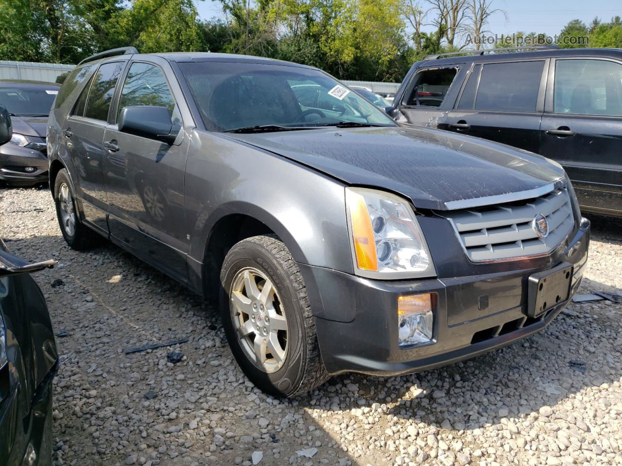 2008 Cadillac Srx  Black vin: 1GYEE437780195155