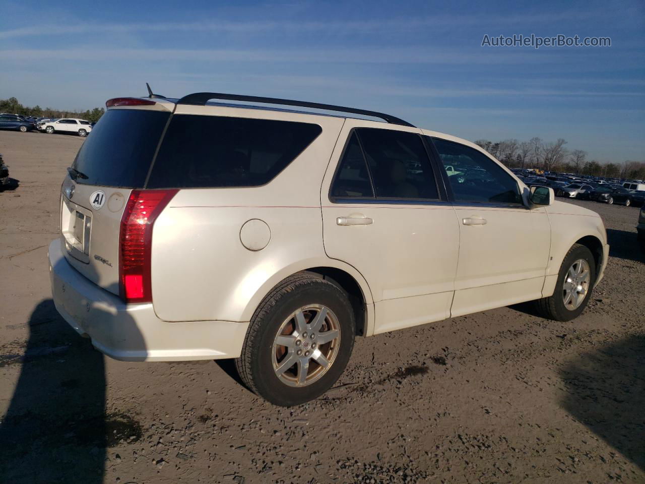 2008 Cadillac Srx  White vin: 1GYEE437980208732