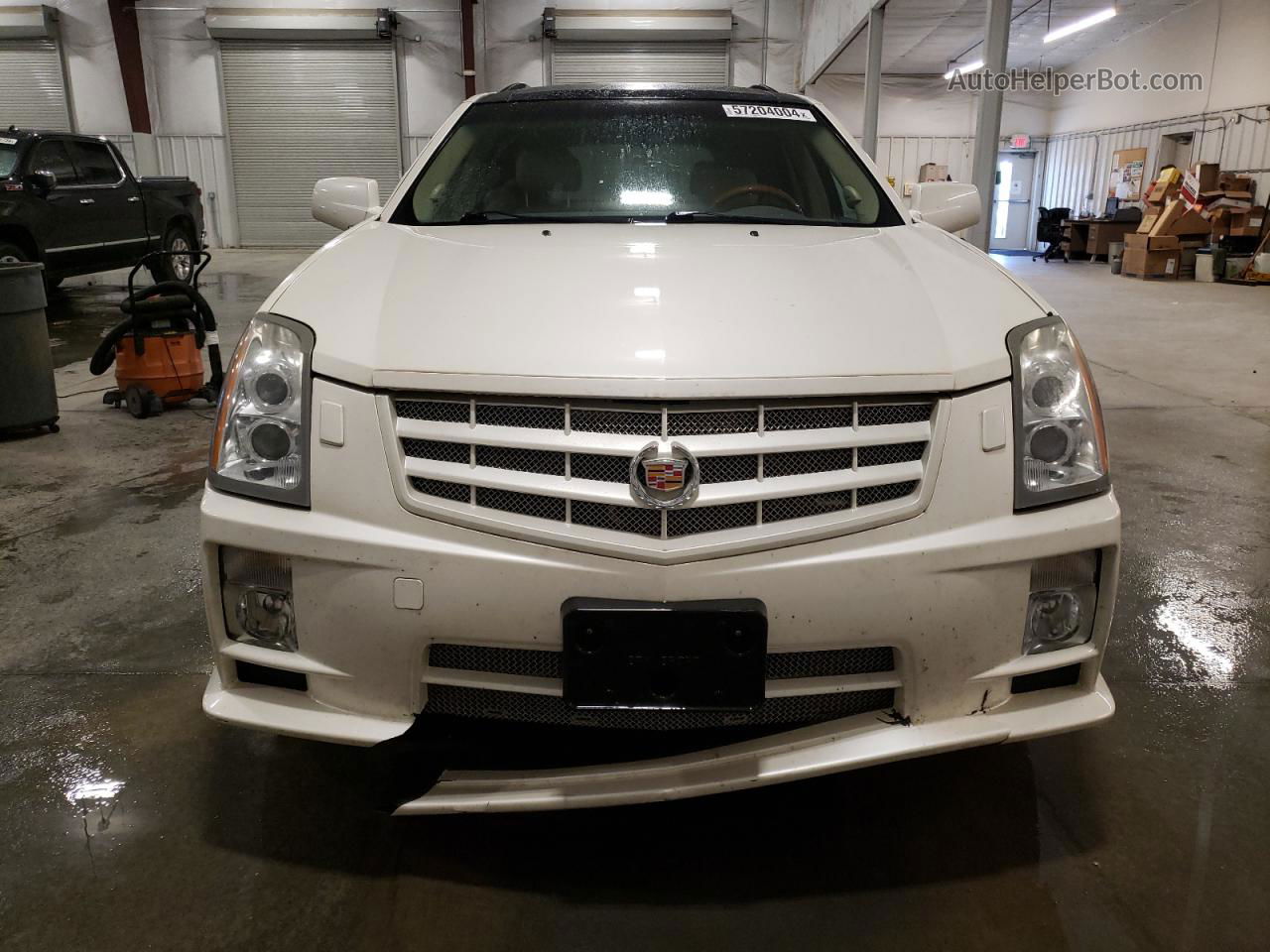 2008 Cadillac Srx  Cream vin: 1GYEE437X80149447