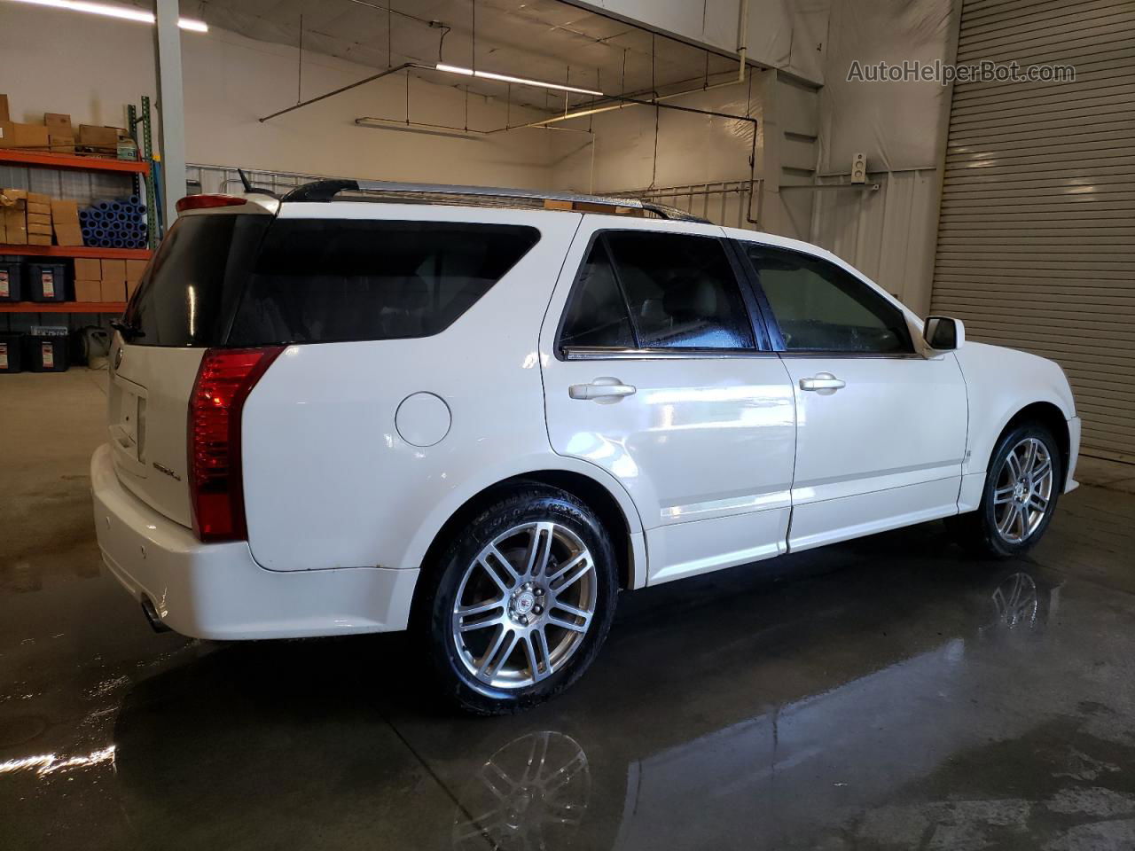 2008 Cadillac Srx  Cream vin: 1GYEE437X80149447