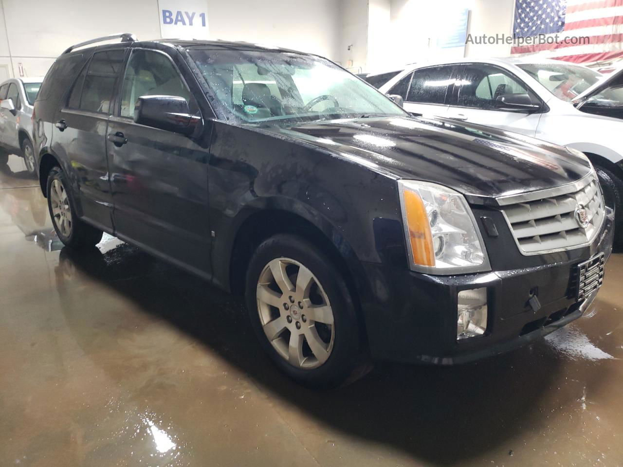 2008 Cadillac Srx  Black vin: 1GYEE53A680154789