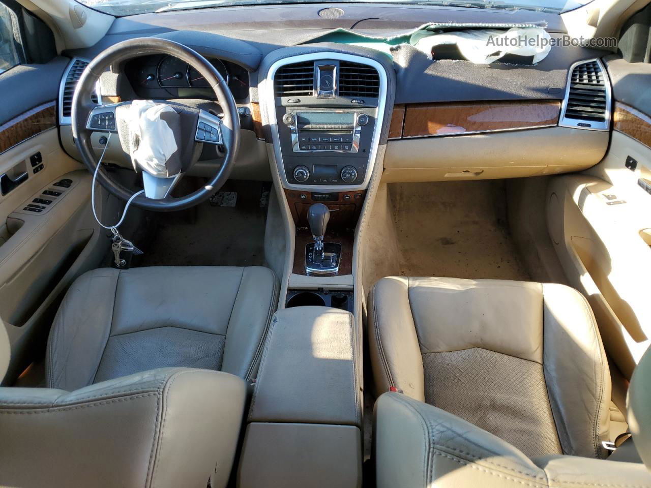 2008 Cadillac Srx  Черный vin: 1GYEE637080175065