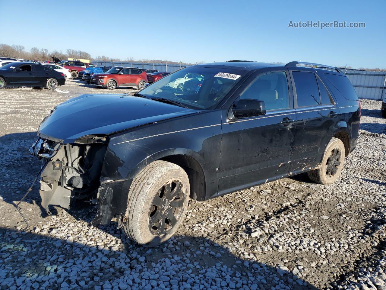 2008 Cadillac Srx  Black vin: 1GYEE637080175065