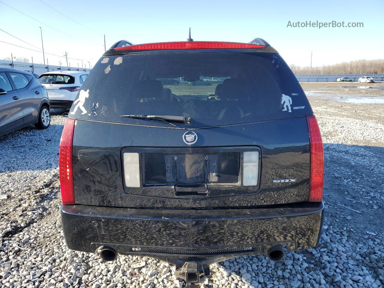 2008 Cadillac Srx  Черный vin: 1GYEE637080175065