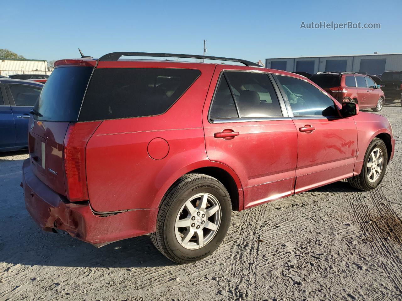 2008 Cadillac Srx  Red vin: 1GYEE637180107681