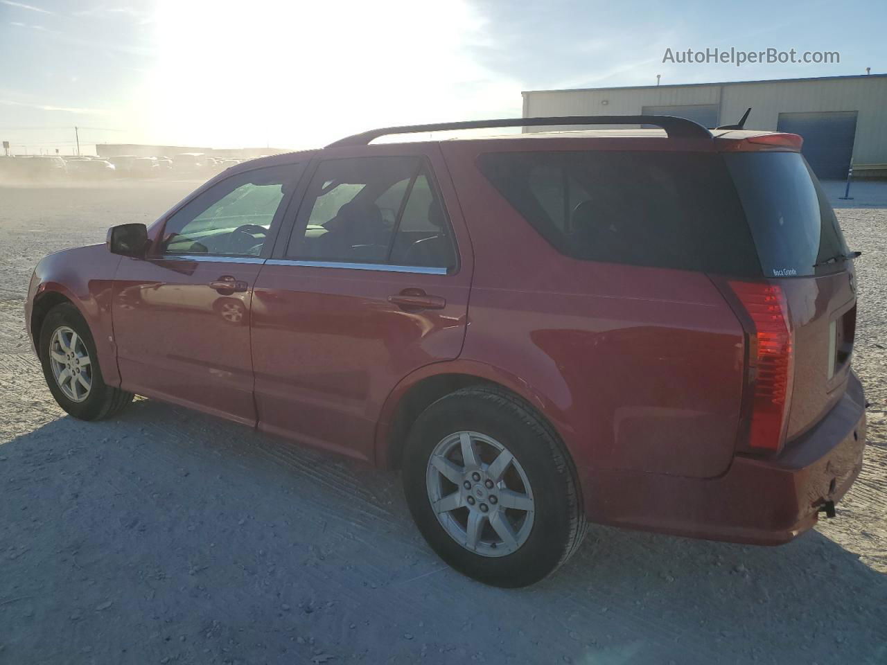 2008 Cadillac Srx  Red vin: 1GYEE637180107681