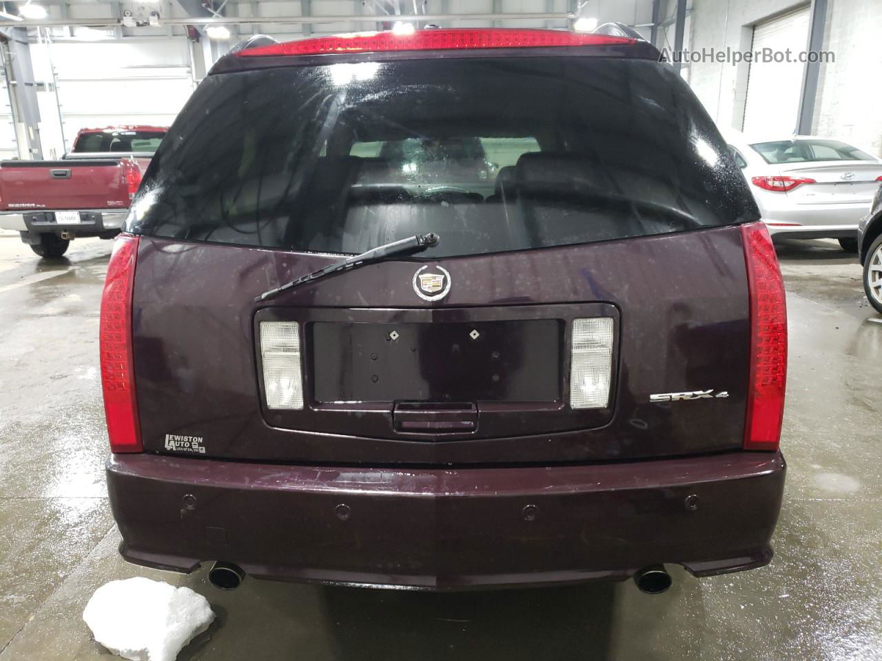 2008 Cadillac Srx  Purple vin: 1GYEE637180117644