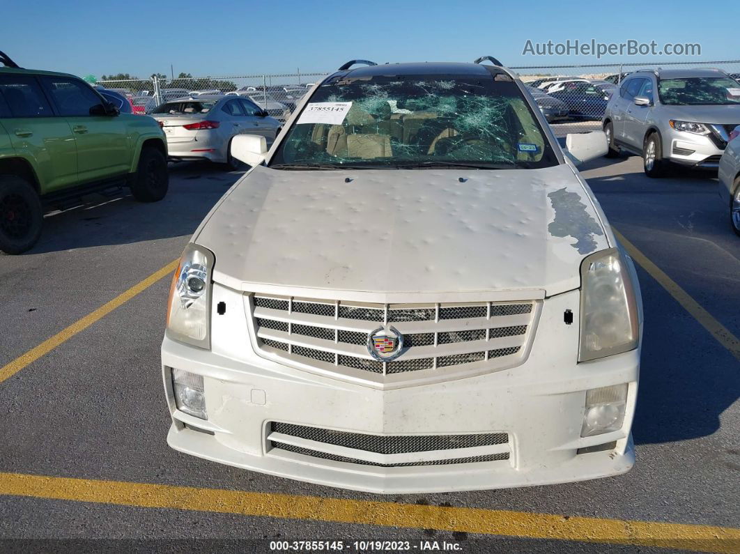 2008 Cadillac Srx V6 White vin: 1GYEE637180150742