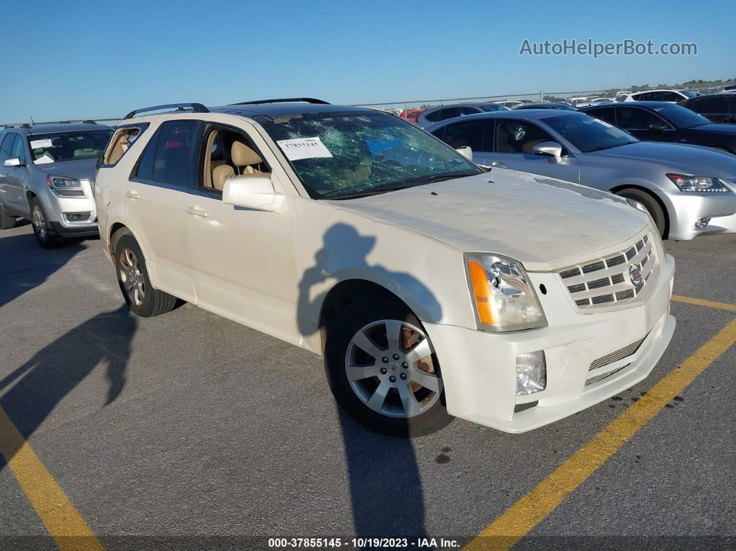 2008 Cadillac Srx V6 White vin: 1GYEE637180150742