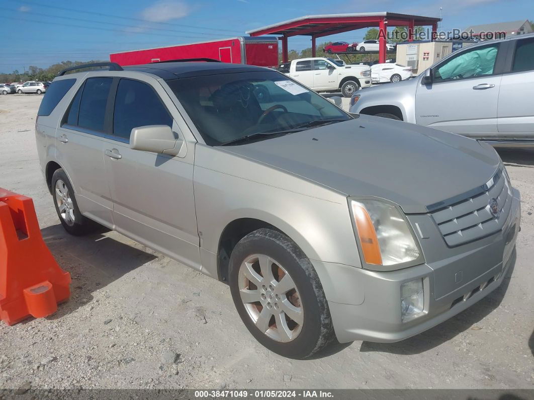 2008 Cadillac Srx V6 Tan vin: 1GYEE637180184700