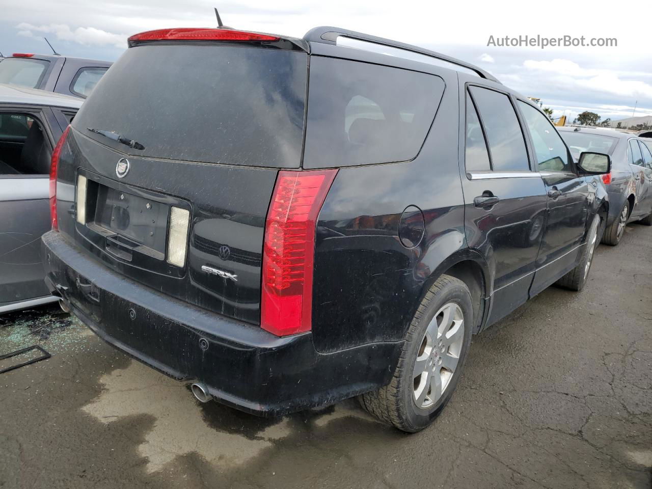 2008 Cadillac Srx  Black vin: 1GYEE637280123582