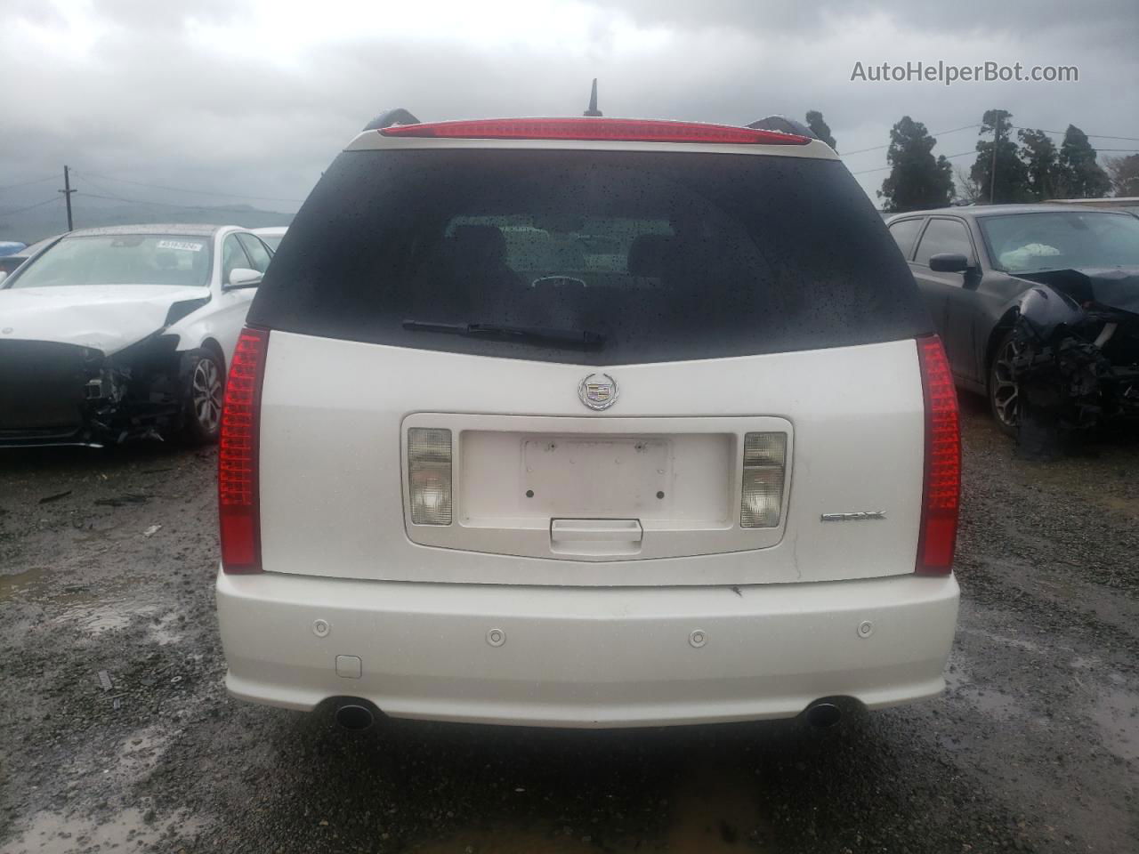 2008 Cadillac Srx  Белый vin: 1GYEE637380119931