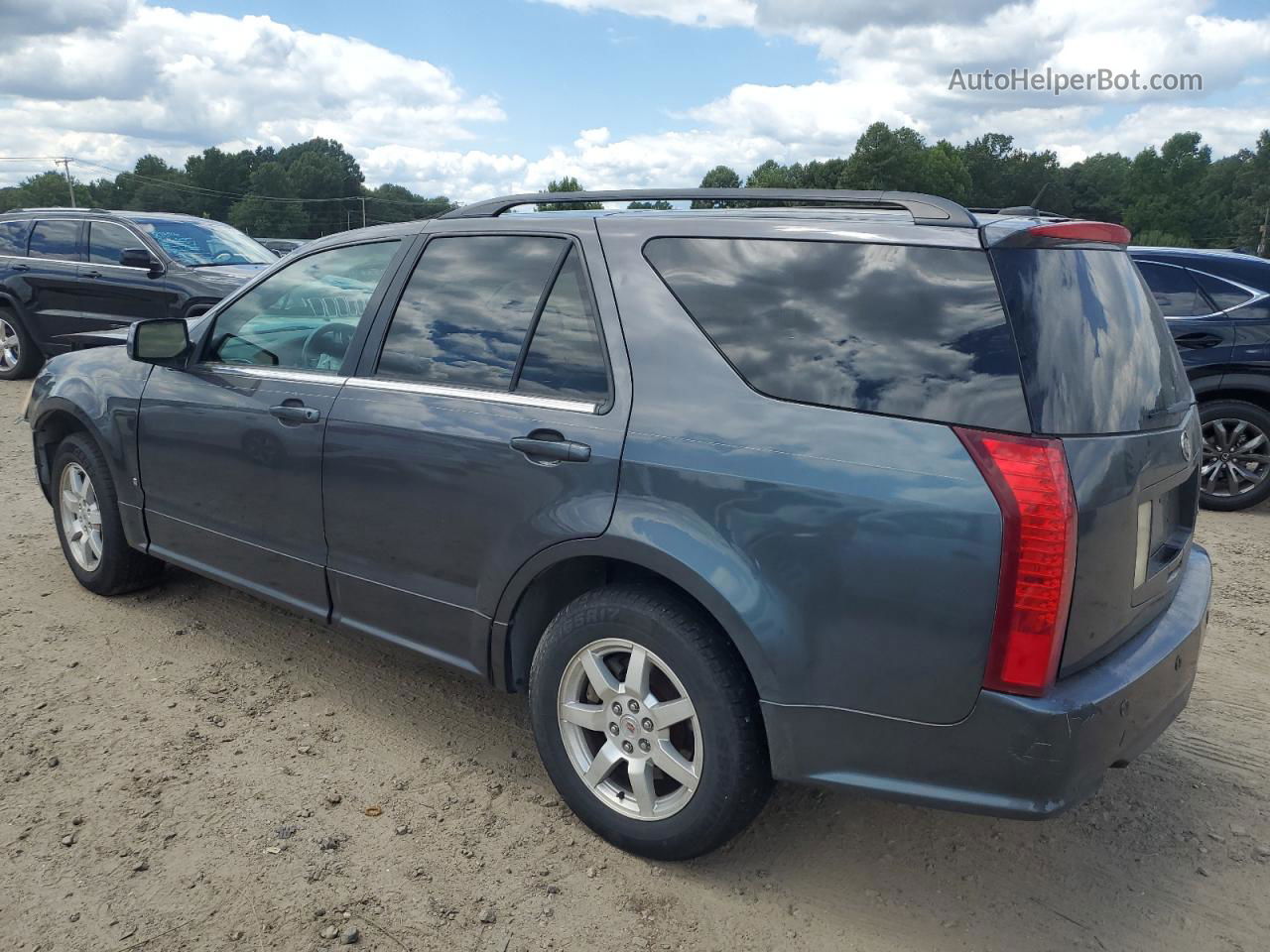 2008 Cadillac Srx  Blue vin: 1GYEE637380127348