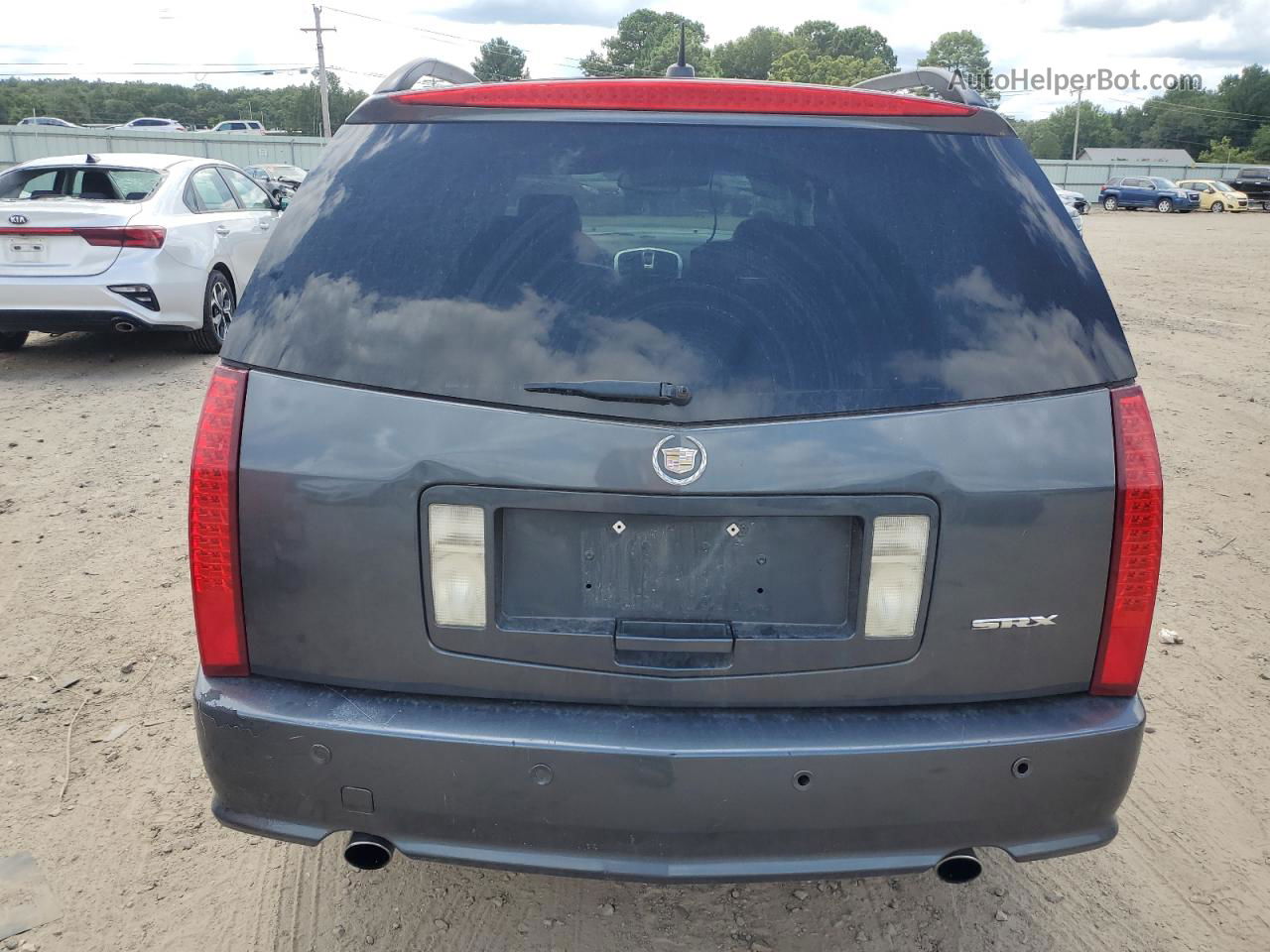 2008 Cadillac Srx  Blue vin: 1GYEE637380127348