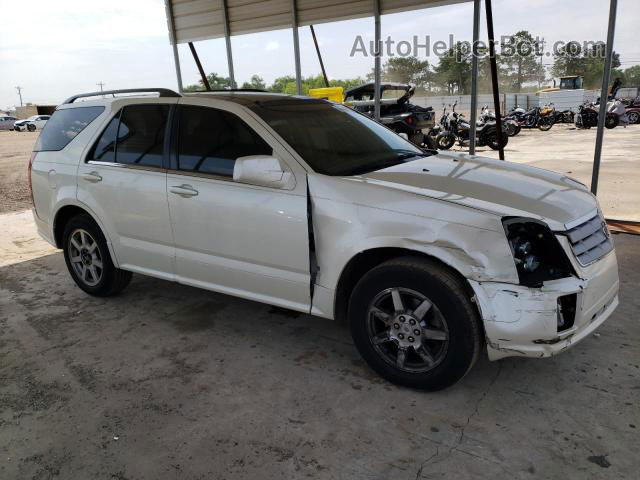 2008 Cadillac Srx  White vin: 1GYEE637380128130