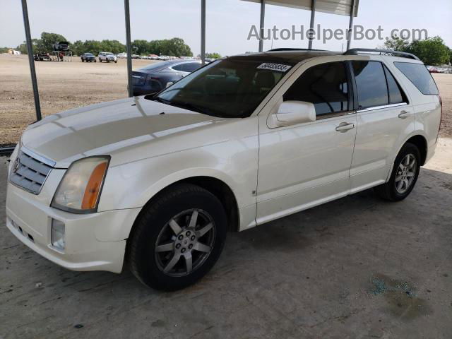 2008 Cadillac Srx  White vin: 1GYEE637380128130