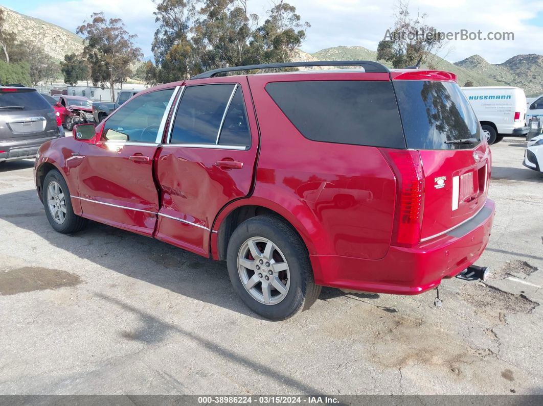 2008 Cadillac Srx V6 Red vin: 1GYEE637380209922