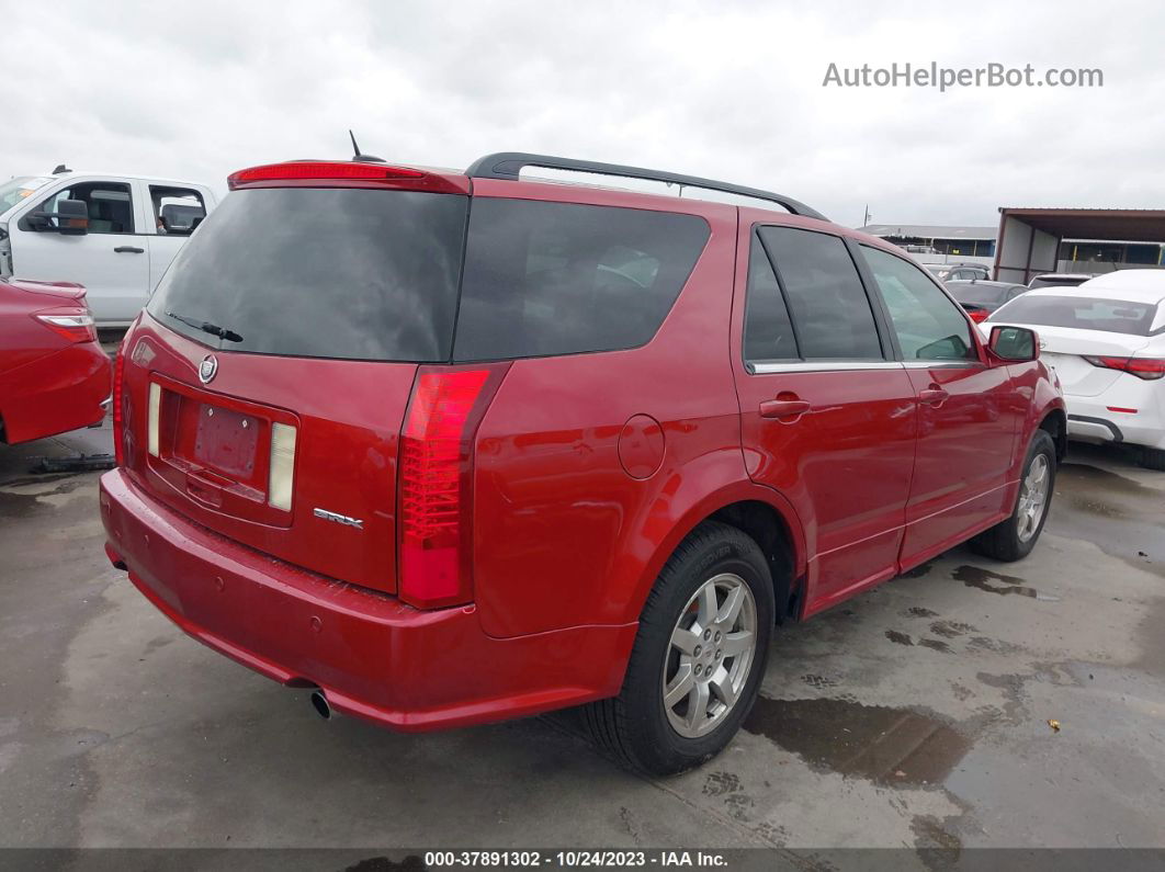 2008 Cadillac Srx Rwd Burgundy vin: 1GYEE637680103531