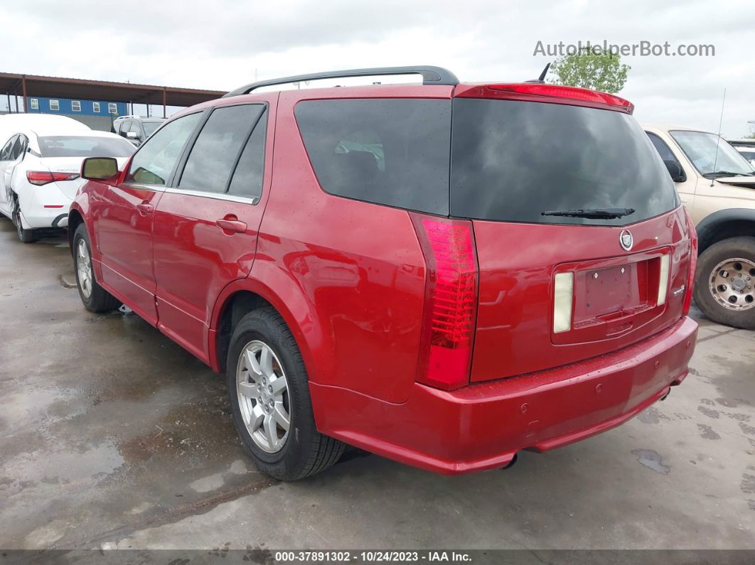 2008 Cadillac Srx Rwd Burgundy vin: 1GYEE637680103531