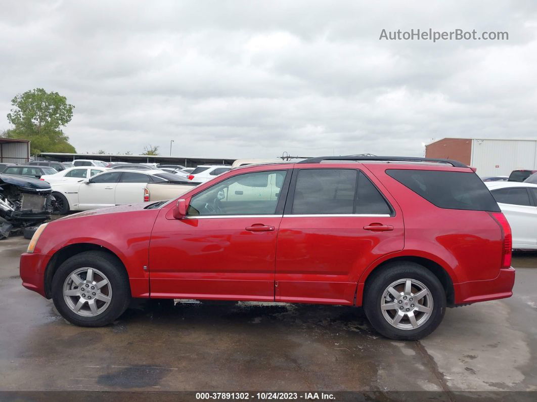 2008 Cadillac Srx Rwd Burgundy vin: 1GYEE637680103531